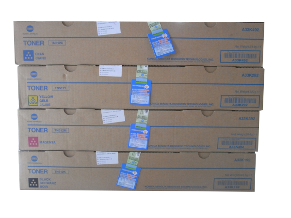 柯尼卡美能達C454e復印機碳粉 一套四個顏色 柯尼卡美能達C454e復印機碳粉 一套四個顏色