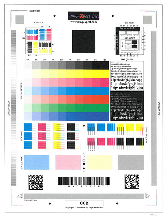 柯尼卡美能達C266打印樣張-科頤辦公