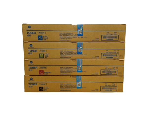 原裝 柯尼卡美能達(dá)C226/C266彩色復(fù)印機(jī)碳粉盒 TN223CMYK 墨粉盒